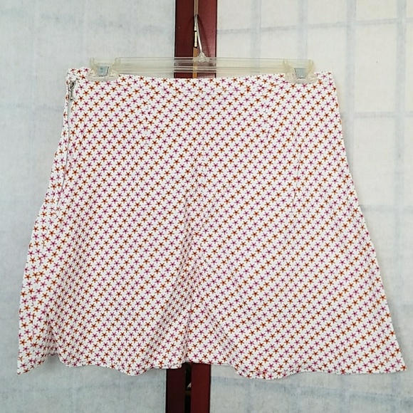 🤗HP🤗NWOT Vintage Aeropostale Pink/orange/white flower mini skirt. Size M. - Picture 2 of 4